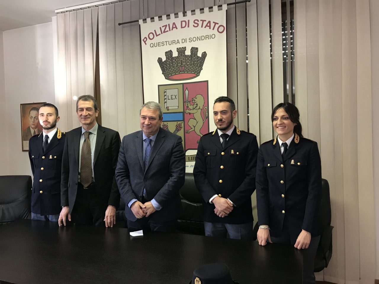 Nuovi dirigenti in Questura