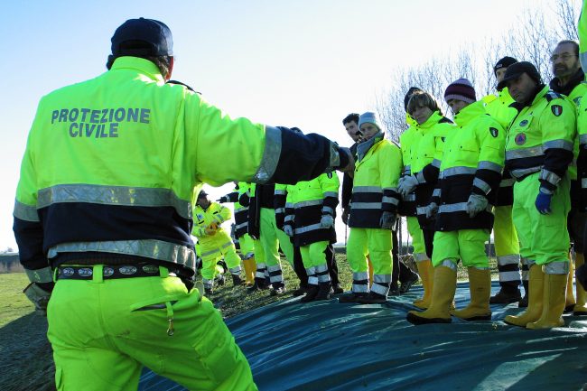 La Protezione civile cerca volontari