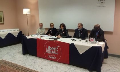 I candidati di Liberi e Uguali presentati a Sondrio