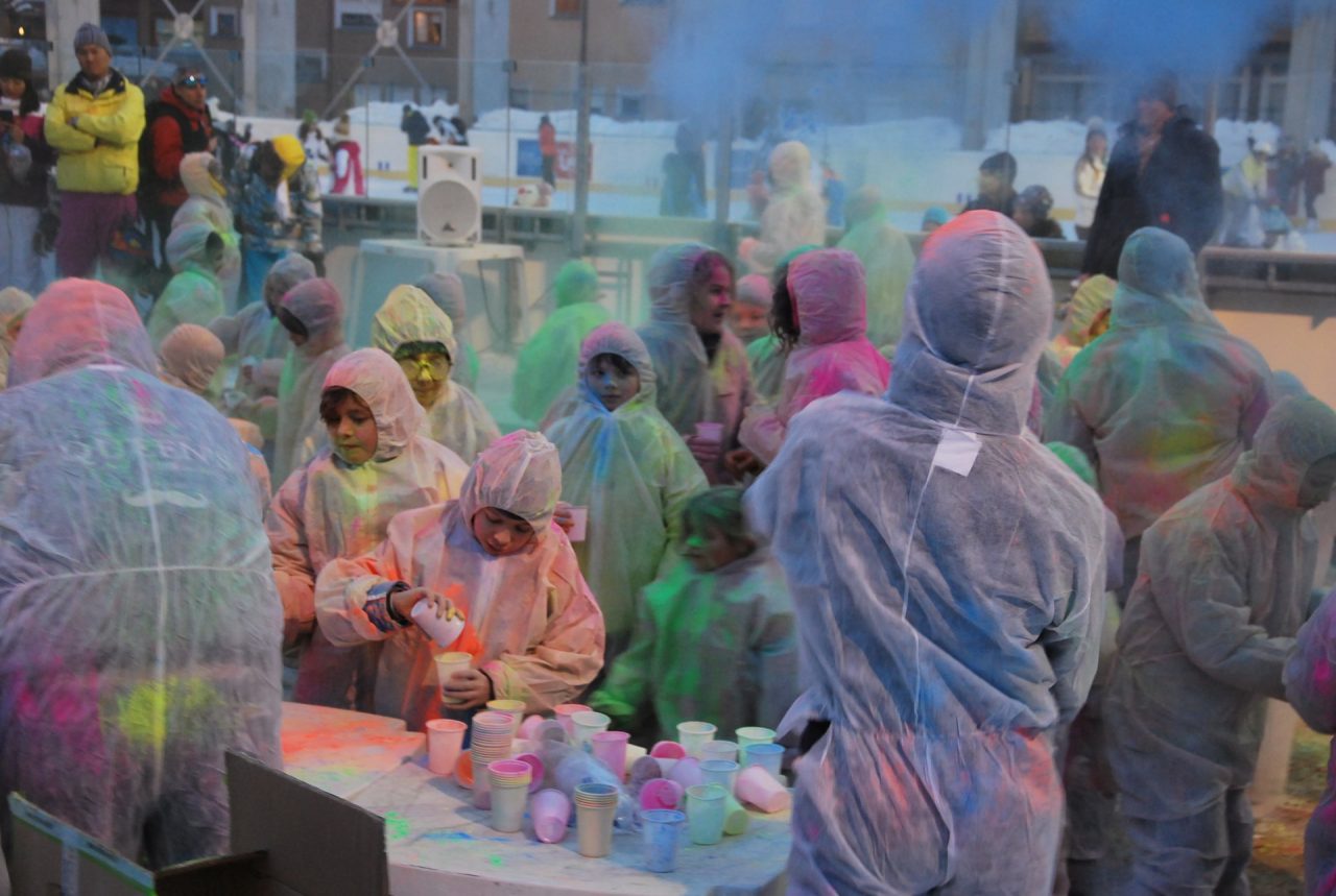 Un’esplosione di colori al pattinaggio di Madesimo FOTO