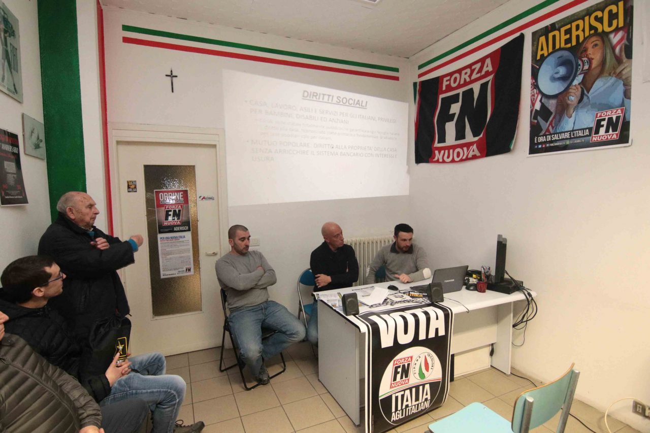 Elezioni politiche Forza Nuova presenta il programma