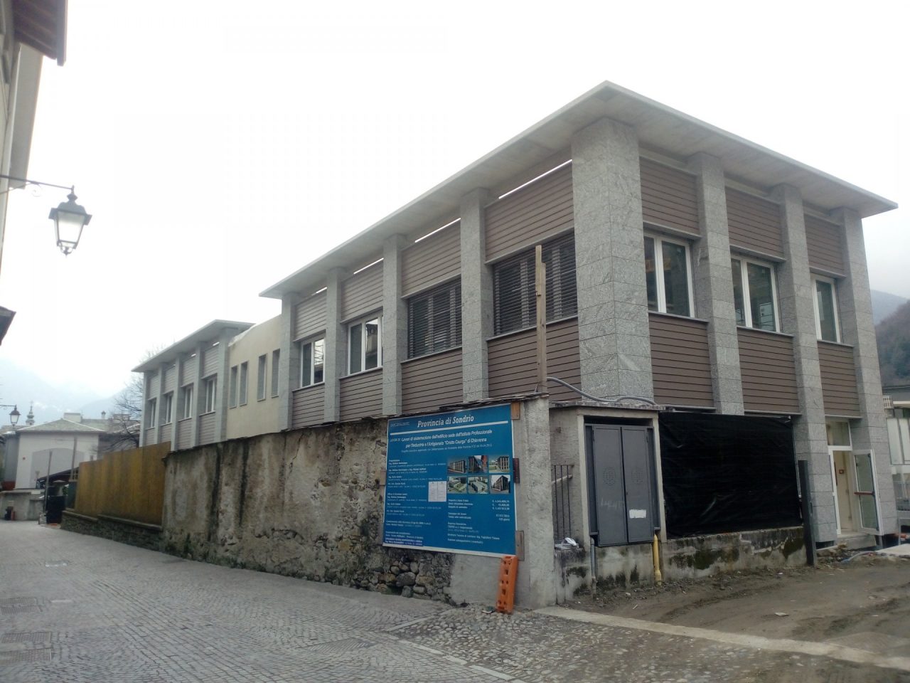 Crotto Caurga verso la fine dei lavori