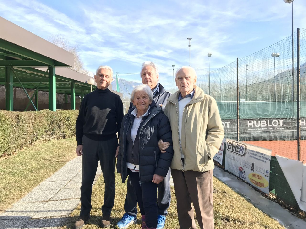 Altro che vecchietti, sono… tennisti