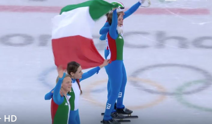 Storica medaglia per l’Italia nello short track