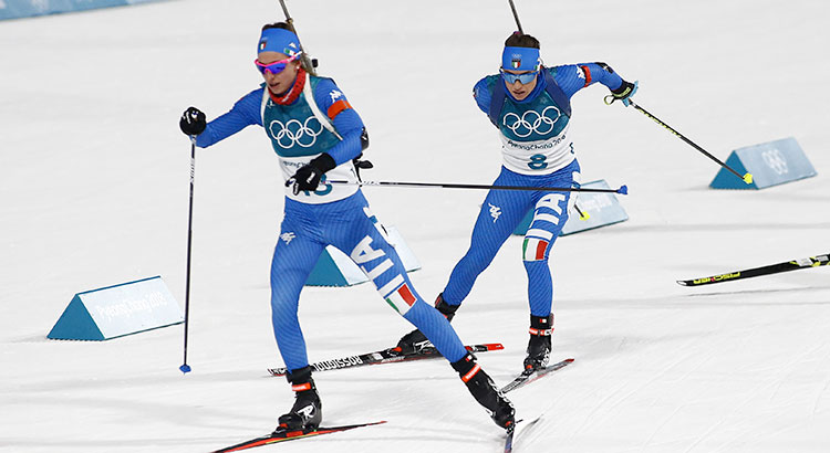 Olimpiadi invernali Livigno tifa per Dorothea Wierer nel biathlon