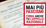 Raccolta firme a Sondrio per Mai più fascismi