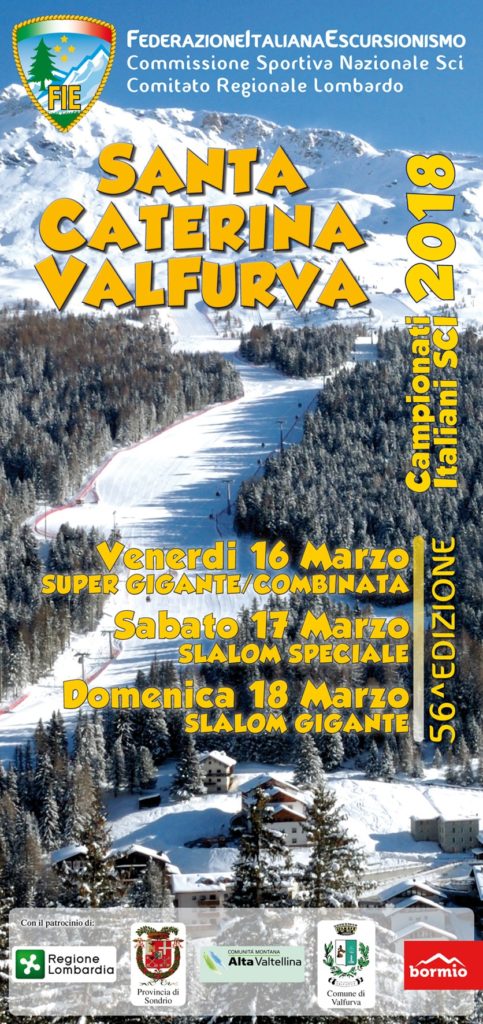 Campionati Italiani Sci F.I.E. 2018 a Santa Caterina Valfurva