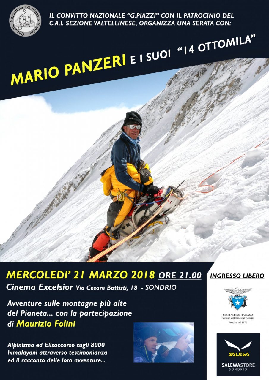 Sondrio, serata con Panzeri e Folini all’Excelsior