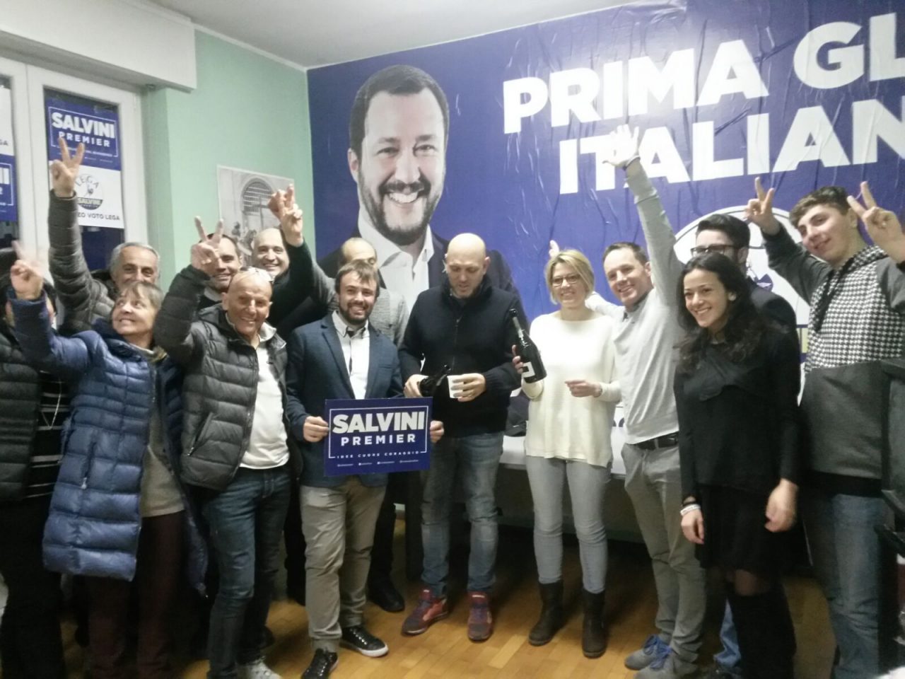 La Lega in festa a Sondrio, “la Valtellina ci ha premiato”