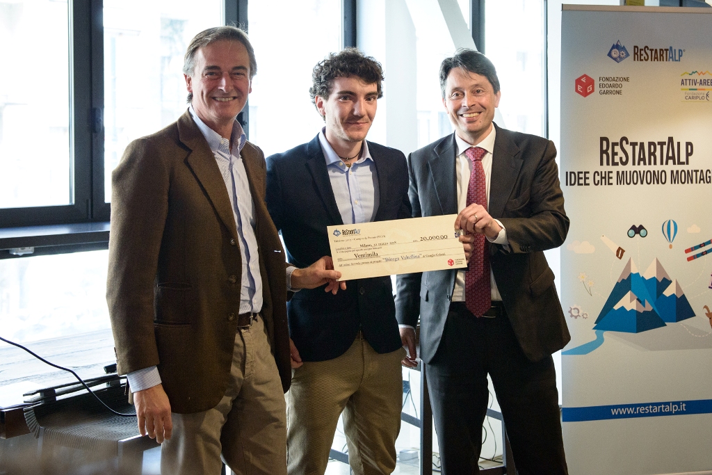 Butéga Valtellina vince il premio ReStartAlp