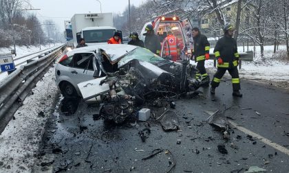 Tragedia sfiorata sulla Statale 38 FOTO