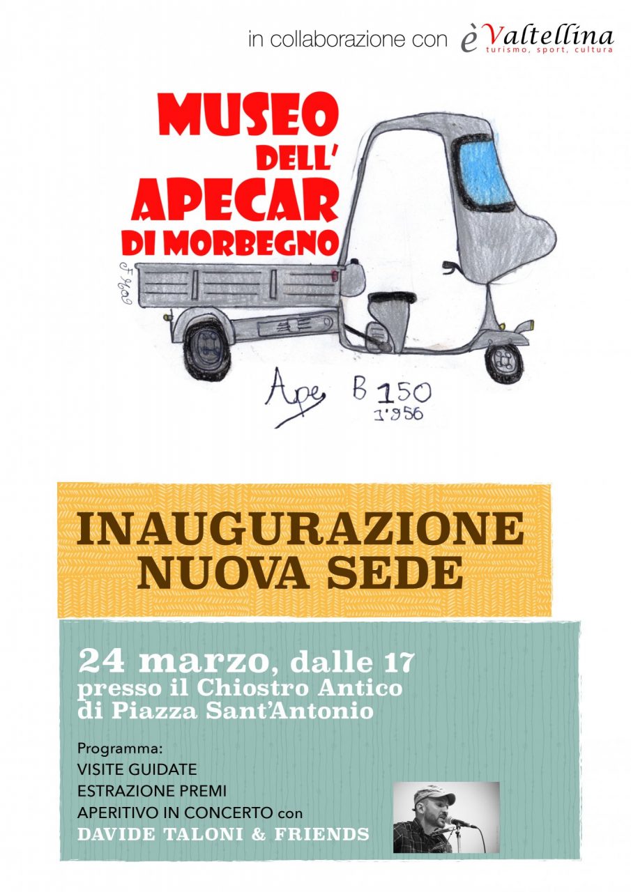 Ape Car a Morbegno: il nuovo museo è realtà