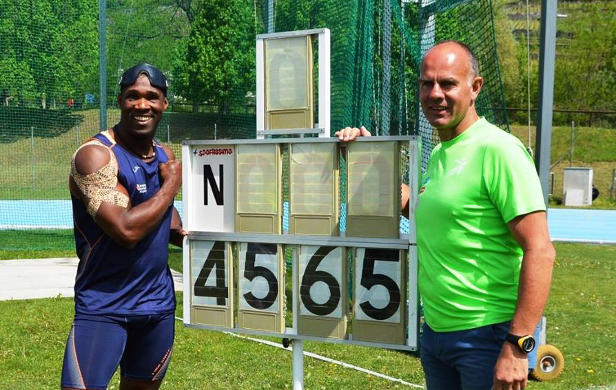 Nuovo record del mondo a Chiuro grazie a Oney Tapia