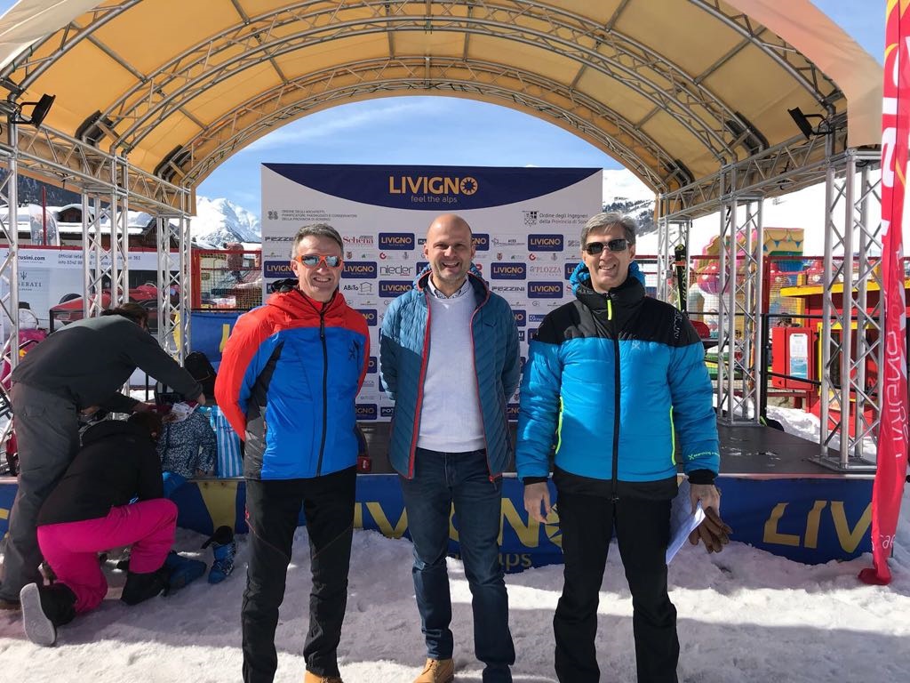 Livigno, ingegneri e architetti sugli sci