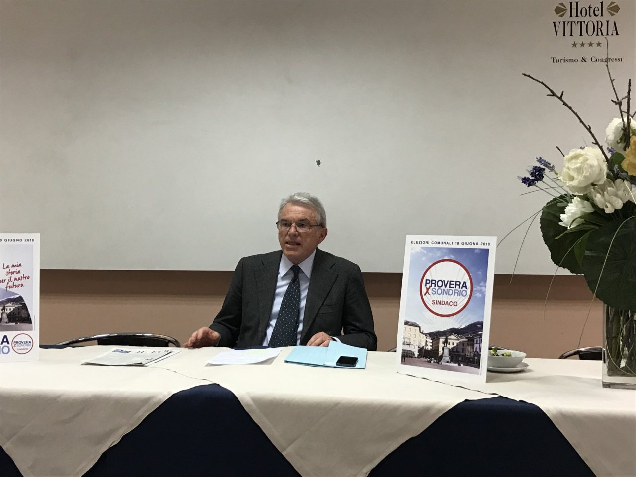 Elezioni comunali a Sondrio: Provera si presenta