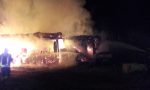 Spaventoso incendio a Tresivio VIDEO
