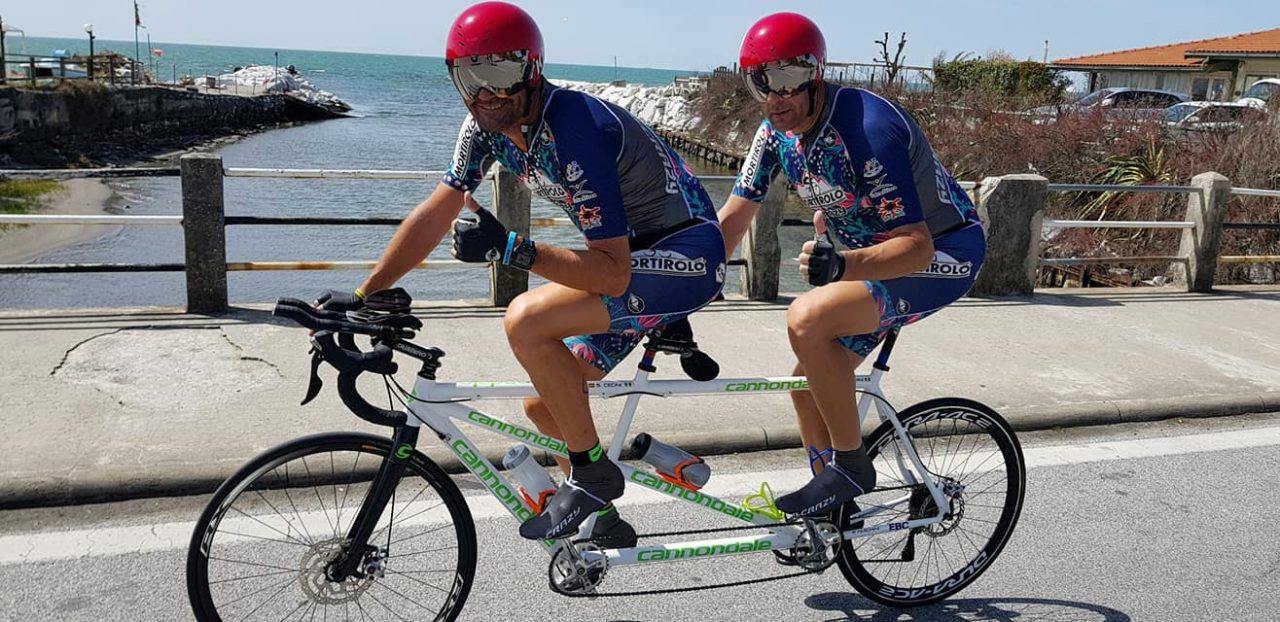 Paracycling Debutto positivo per il tandem Cecini Amighini