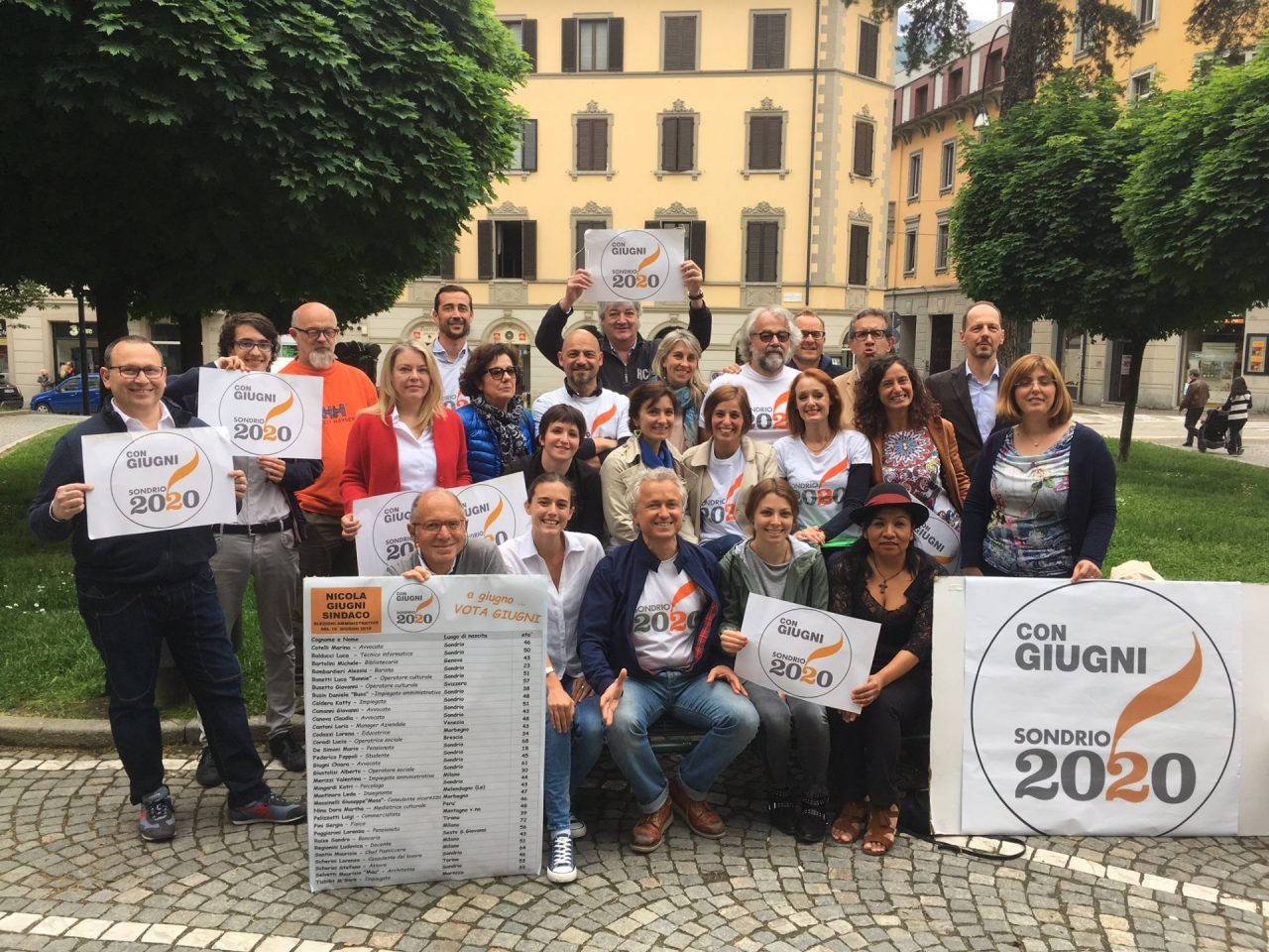 Elezioni Comunali: pedalata dolce con Sondrio 2020