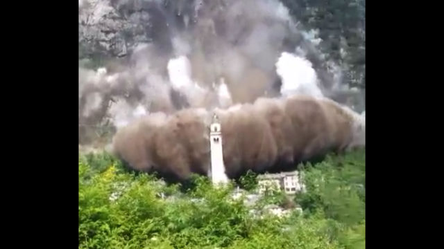 Frana Gallivaggio: Arpa monitora la zona con i droni – VIDEO