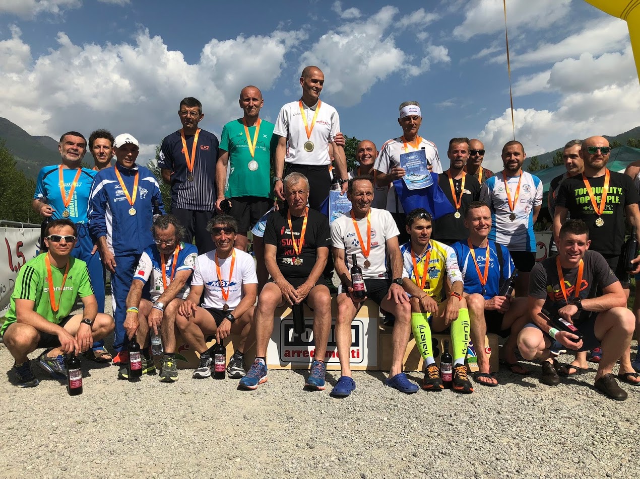 Podio individuale maschile2 - 6 ore Parco Bartesaghi 2018