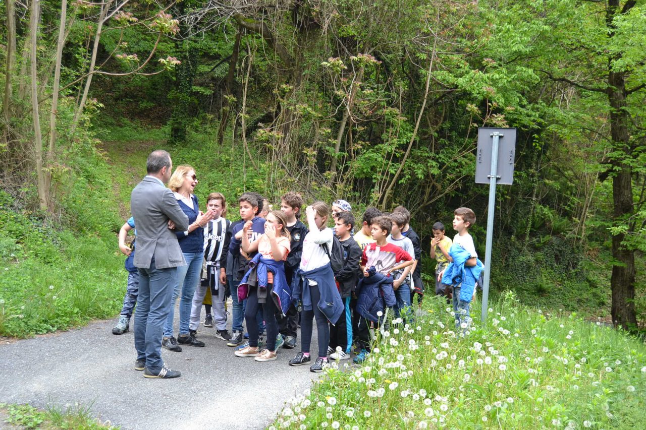 Bianzone, i bimbi in visita alla centrale