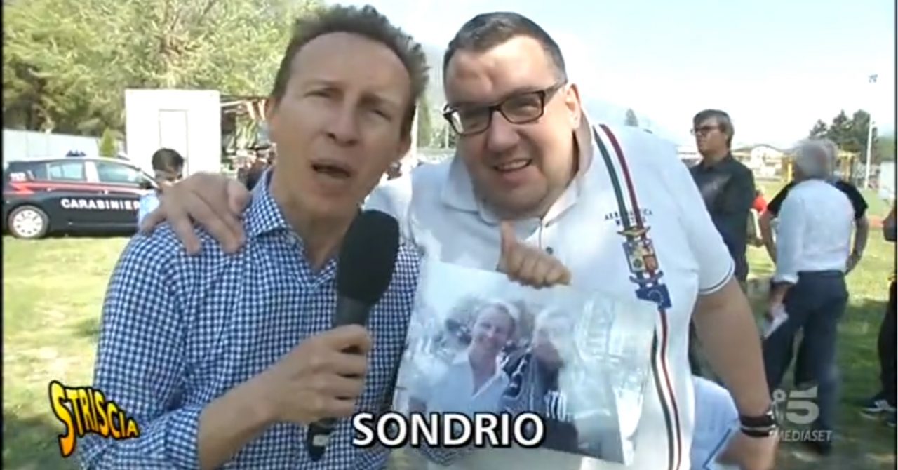 Striscia la Notizia a Sondrio, il VIDEO della trasmissione
