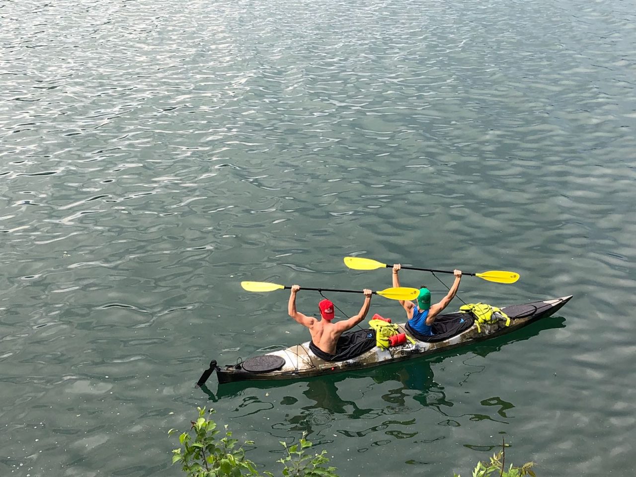 Fratelli fanno il giro d’Italia in kayak