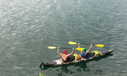 Fratelli fanno il giro d'Italia in kayak