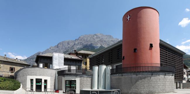 Piazza V Alpini a Bormio: il 20 agosto inizio dei lavori