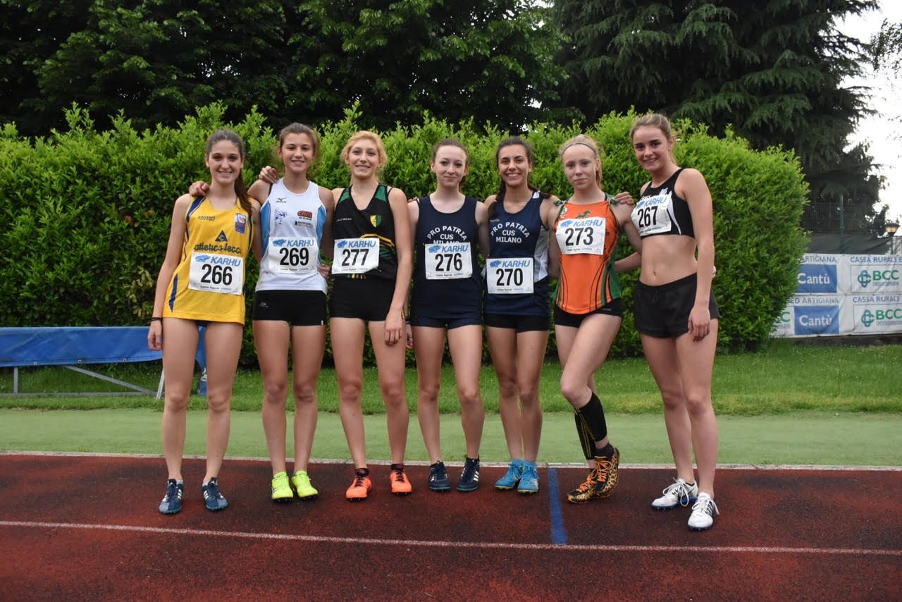 I valtellinesi alla Riunione regionale open in pista FOTO