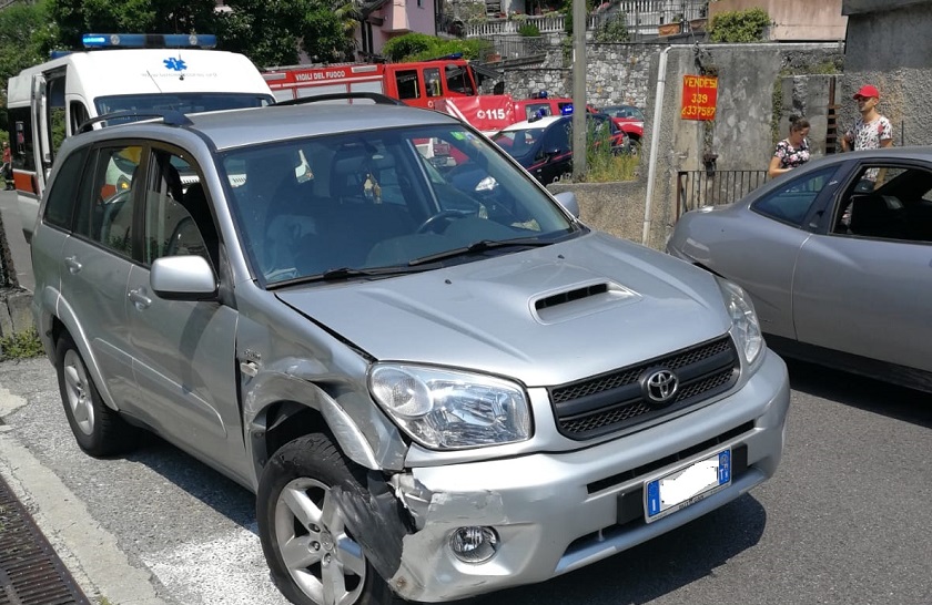Incidente a Gera Lario coinvolte 6 persone