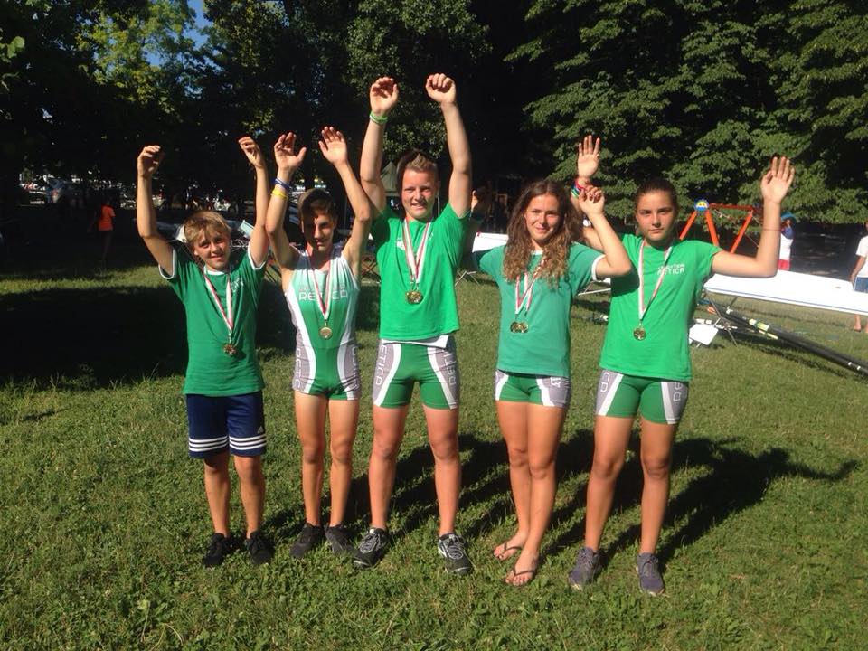Sei ori per la Canottieri Retica al festival dei giovani