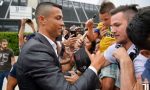 Bagno di folla per Cristiano Ronaldo a Torino