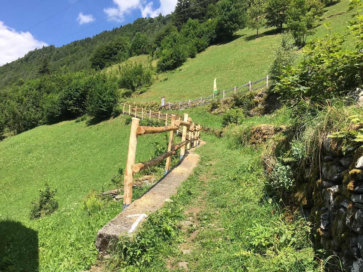 Passeggiare in piena sicurezza con il percorso degli Ecomusensi