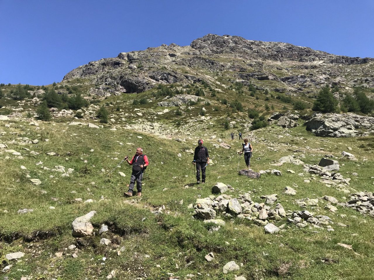 Il Cai Valfurva al Corno delle Pecore