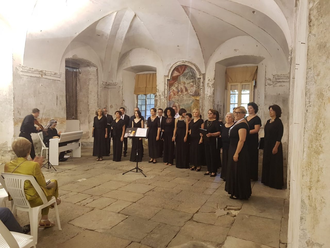 Il Coro Lirico Valtellina in Santa Eufemia
