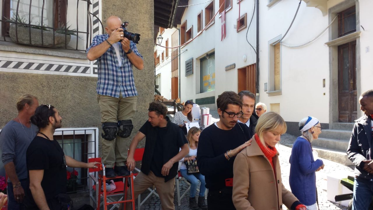 A Bormio il set per la pubblicità di Esprit VIDEO