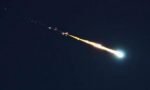 Meteorite infuocato nei cieli