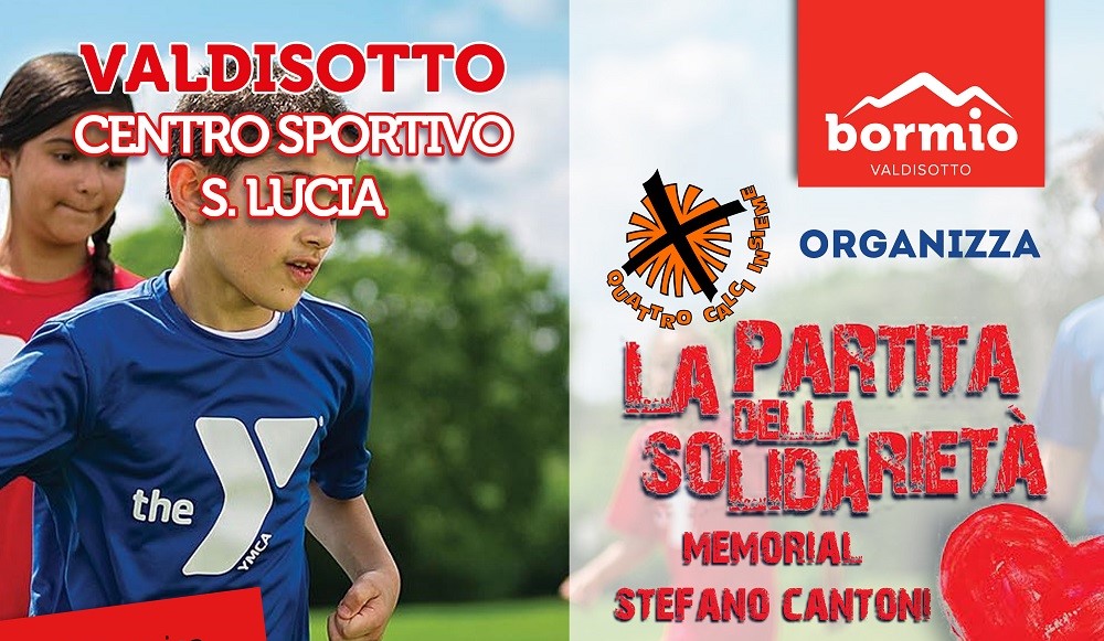 Valdisotto, la Partita della Solidarietà