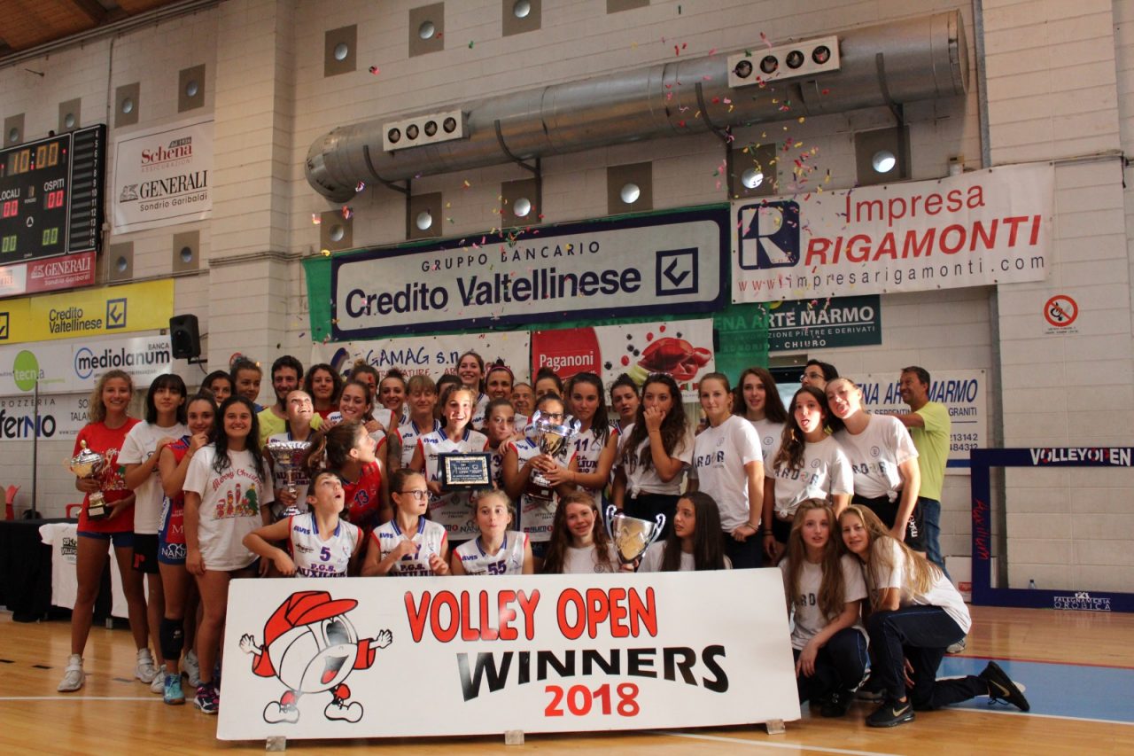 La pallavolo sondriese inizia alla grande con il Volley Open