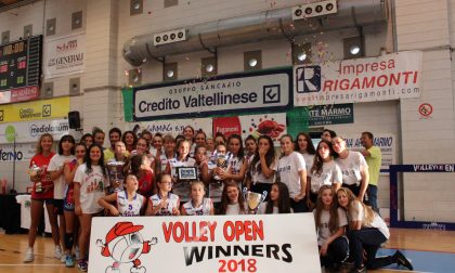 La pallavolo sondriese inizia alla grande con il Volley Open