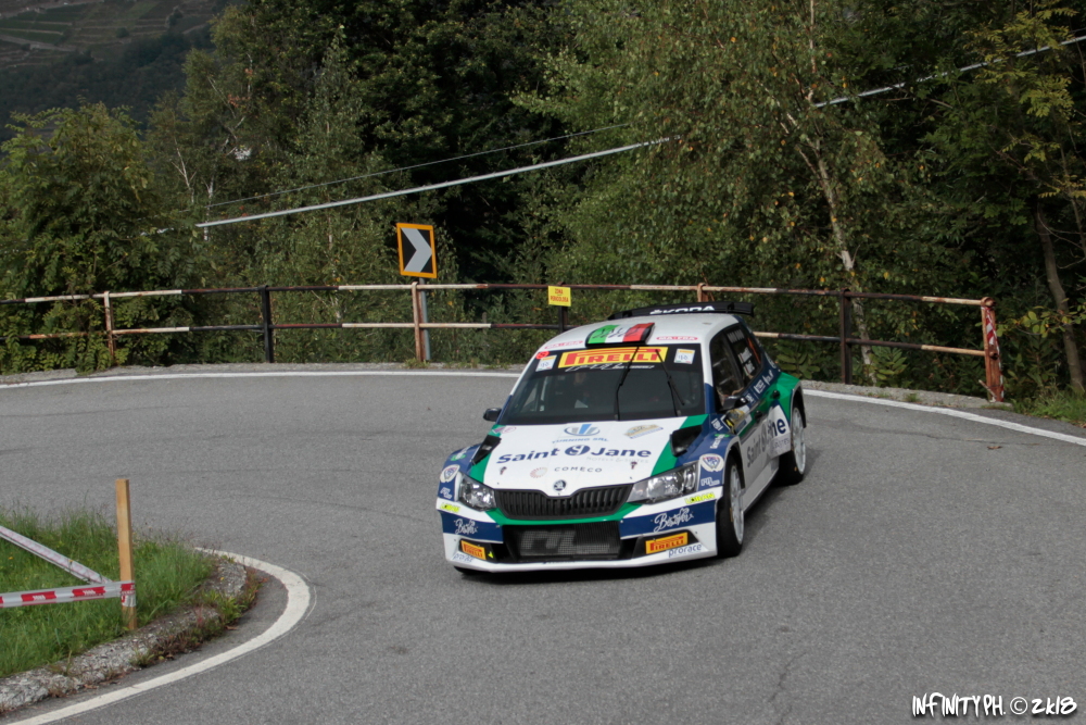 Rally Coppa Valtellina: tutti dietro Rossetti