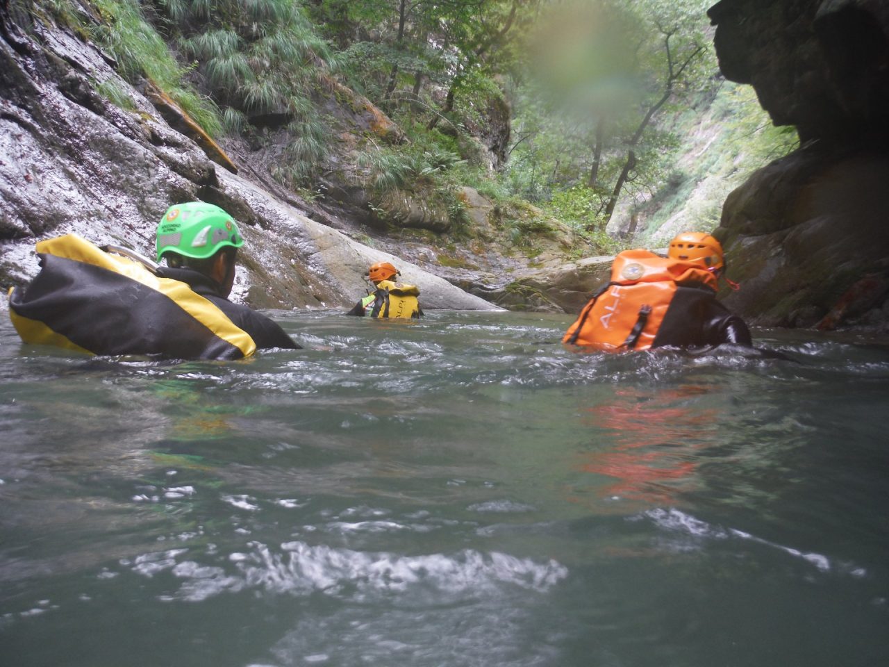 Il soccorso Alpino ha mappato il torrente Borgo