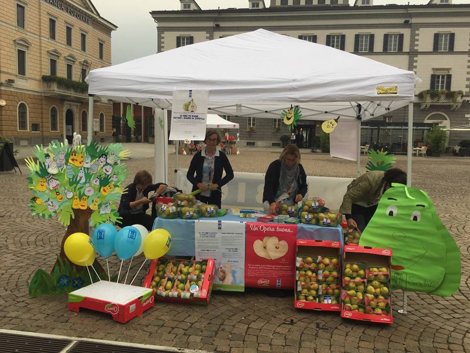 Con ABIO le pere più buone, quelle che aiutano i bambini