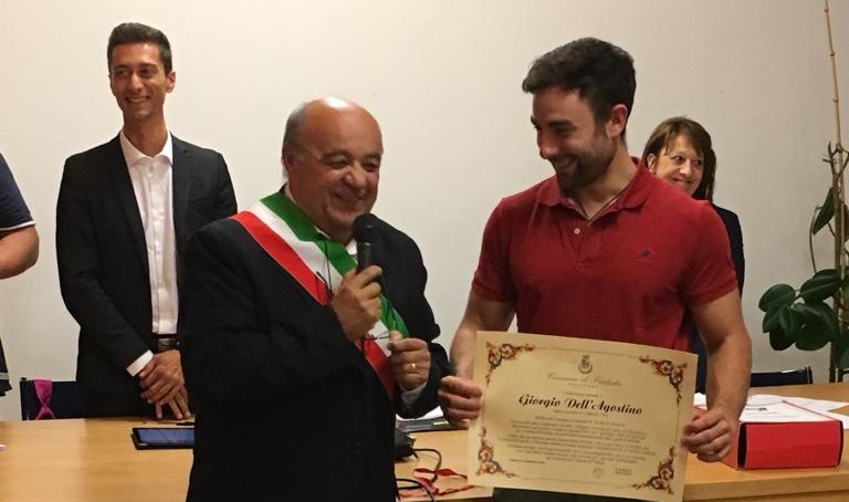 Giorgio Dell’Agostino nominato “piatedese ad honorem”