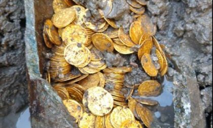 Monete di epoca romana ritrovate a Como: il commento del Ministro Bonisoli FOTO