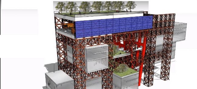 Ponte Morandi “dentro” un centro commerciale, l’idea di un architetto lombardo