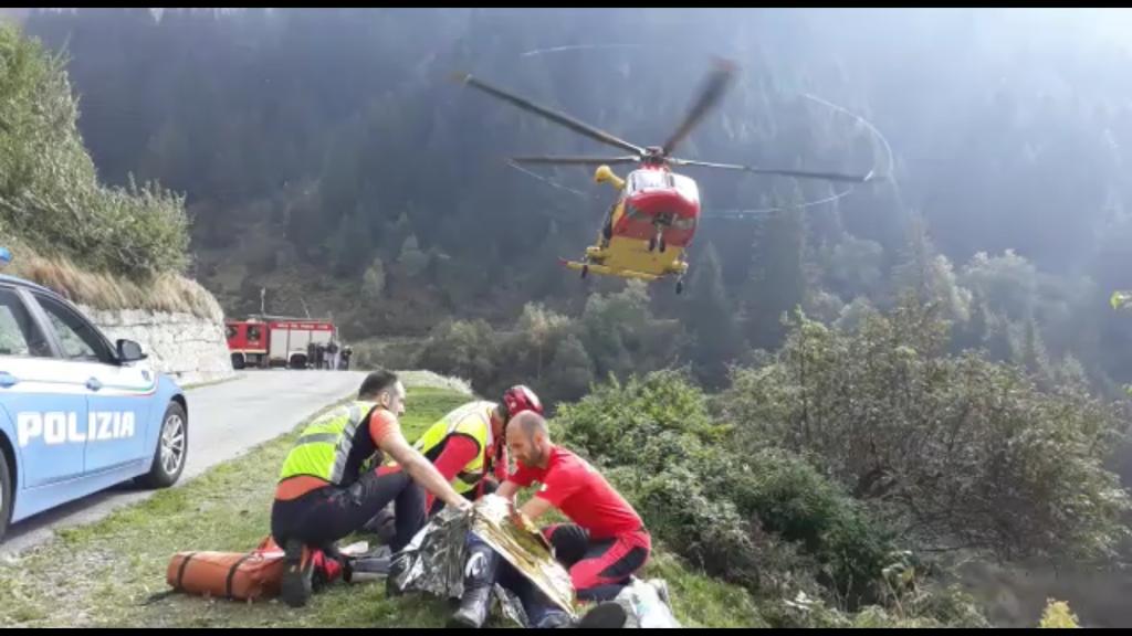 Scontro sul Passo San Marco, due persone in ospedale