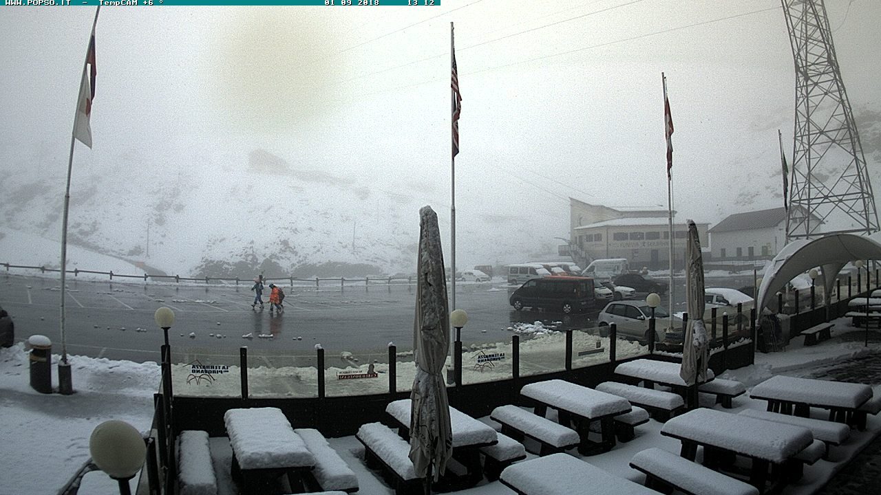 Allo Stelvio fino a 40cm di neve