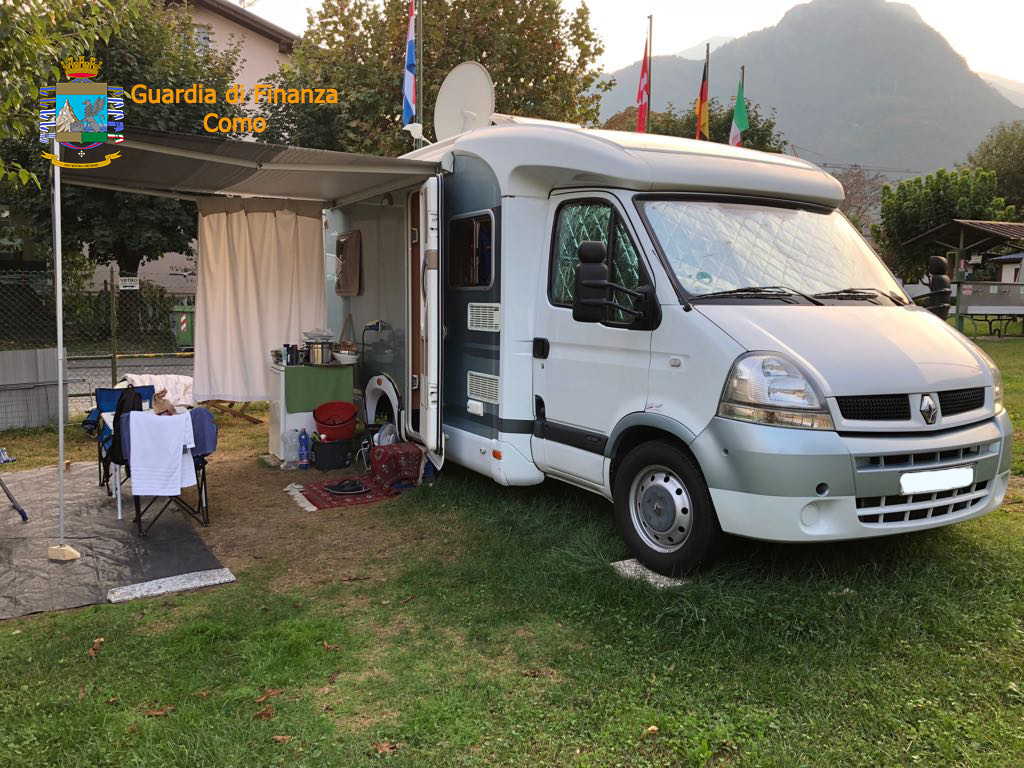 Arrestato tedesco in un campeggio: su di lui pendeva un mandato europeo FOTO